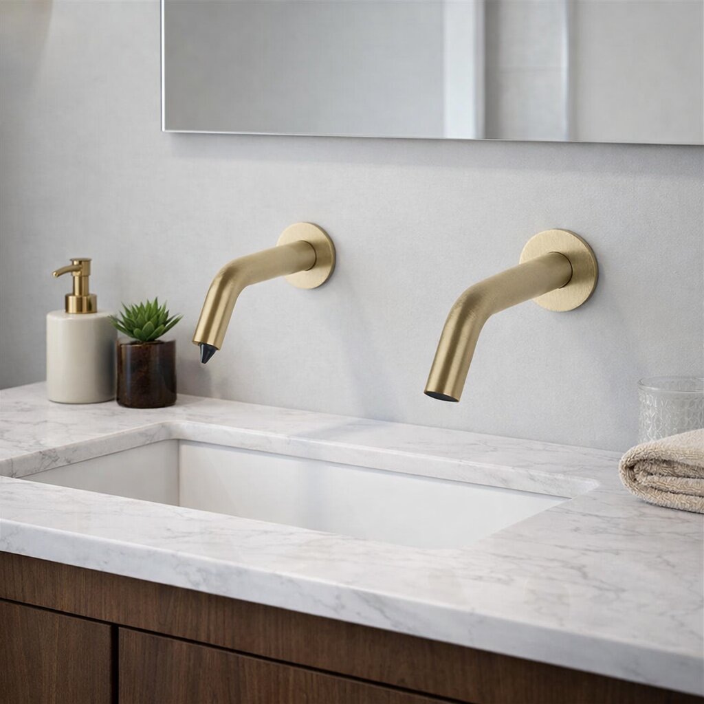 FontanaShowers FST9898 Milan Automatic Sensor Faucet and Soap Dispenser